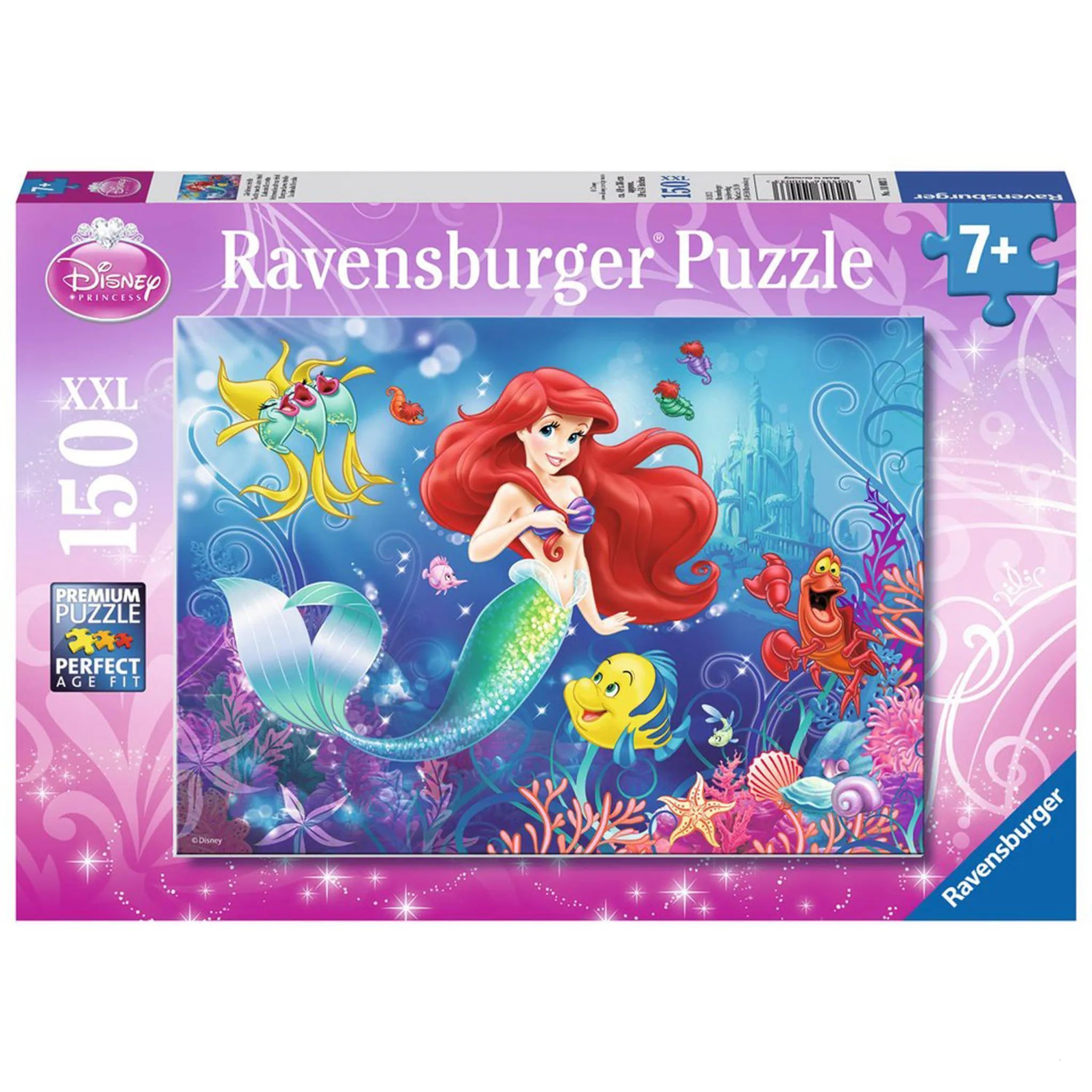 150 Teile Ravensburger Kinder Puzzle XXL Disney Prinzessinnen Arielle 10003