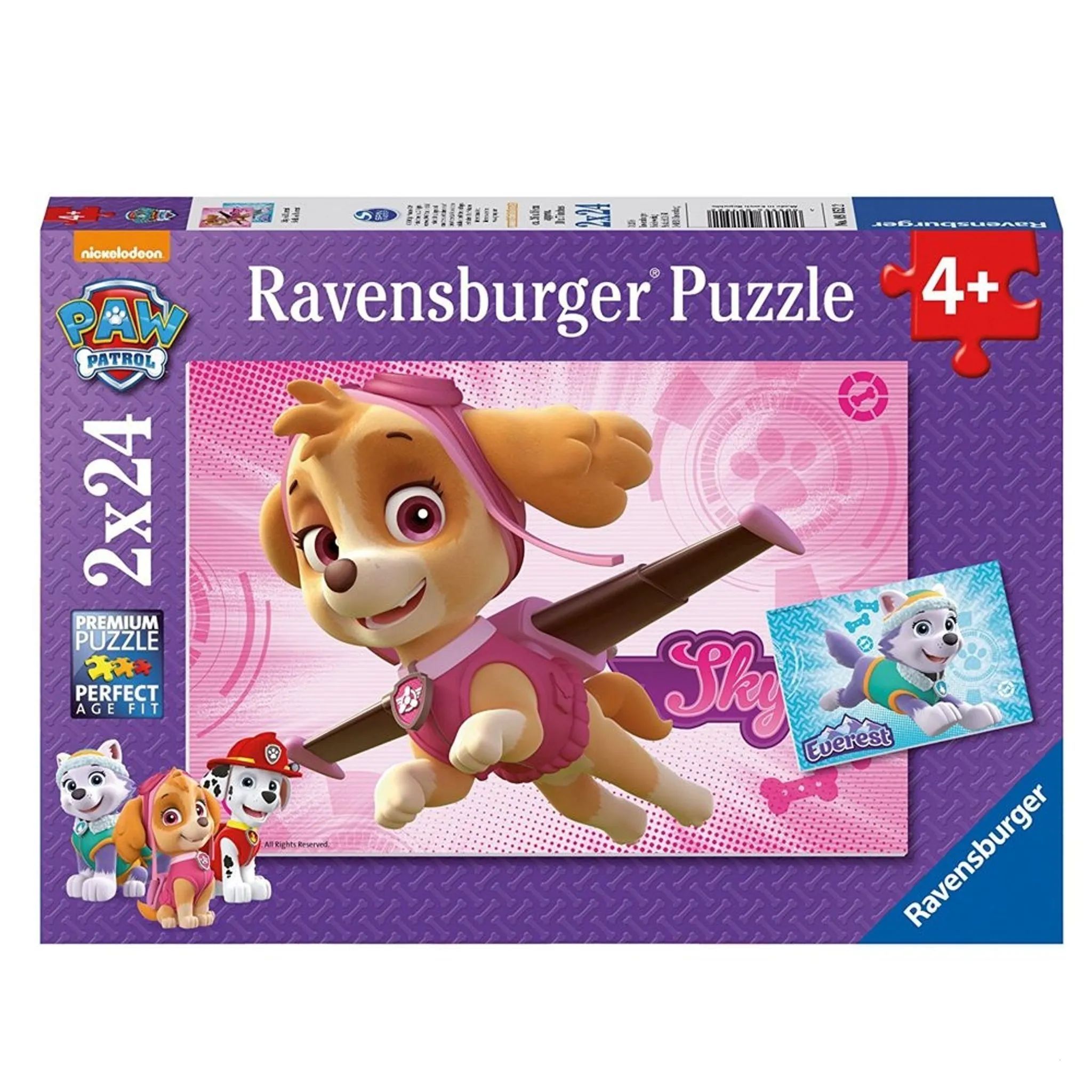 Ravensburger Puzzle Paw Patrol 2x24 stk